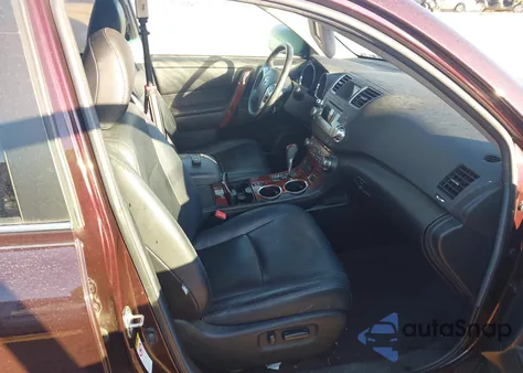 2012 Toyota Highlander Limited V6 from USA, damaged, VIN 5TDYK3EH8CS053544